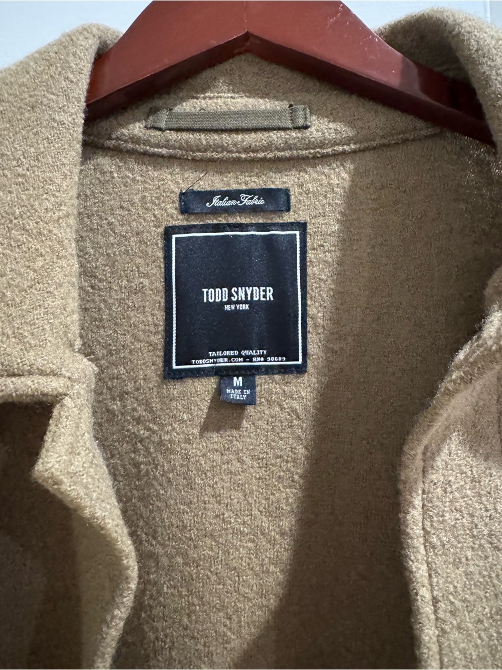 Todd Snyder Italian Wool Chore Coat - Picture 2 of 2